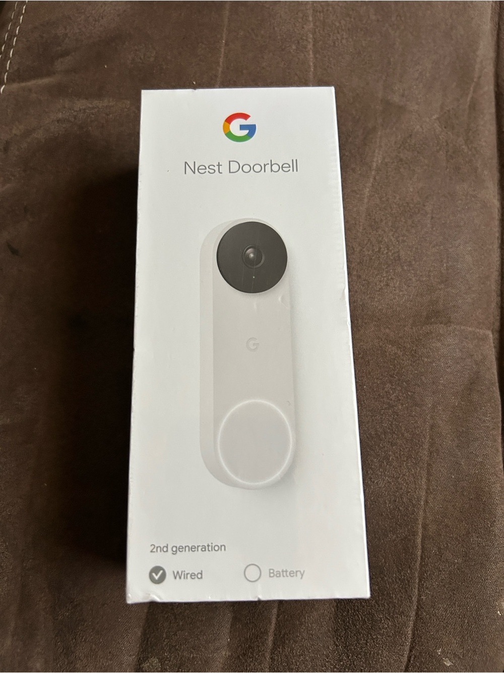 Google Nest Doorbell Wired 2ND Generation- video doorbell, security camera,New